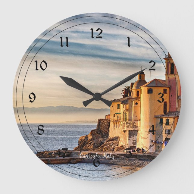 Reloj Redondo Grande Camogli (Italia) (Anverso)