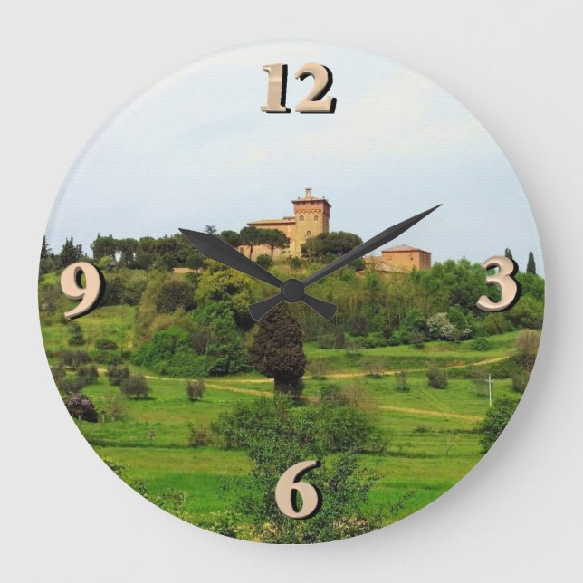 Reloj Redondo Grande Campo toscano (Anverso)