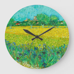 Reloj Redondo Grande Campo Van Gogh con irlandeses cerca de Arles