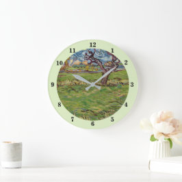 Reloj Redondo Grande Campos cerca de los Alpilles Vincent van Gogh