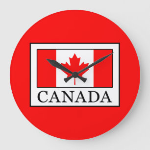 Reloj Redondo Grande Canadá