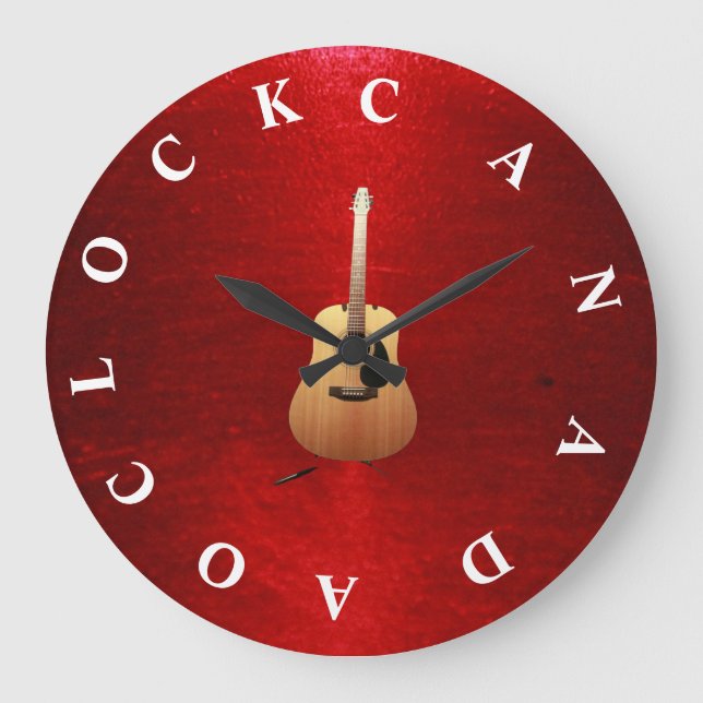 RELOJ REDONDO GRANDE CANADÁ OCLOCK (Anverso)