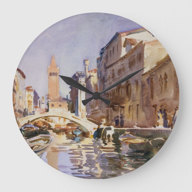 Reloj Redondo Grande Canal veneciano (Anverso)