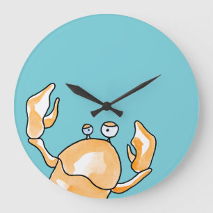 Reloj Redondo Grande Cáncer de zodiaco