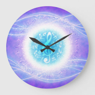 Reloj Redondo Grande Canción de hadas