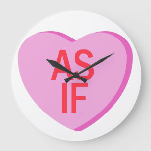 Reloj Redondo Grande Candy Heart - COMO SI