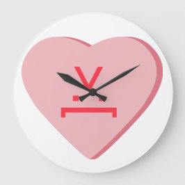 Reloj Redondo Grande Candy Heart - Devil Face