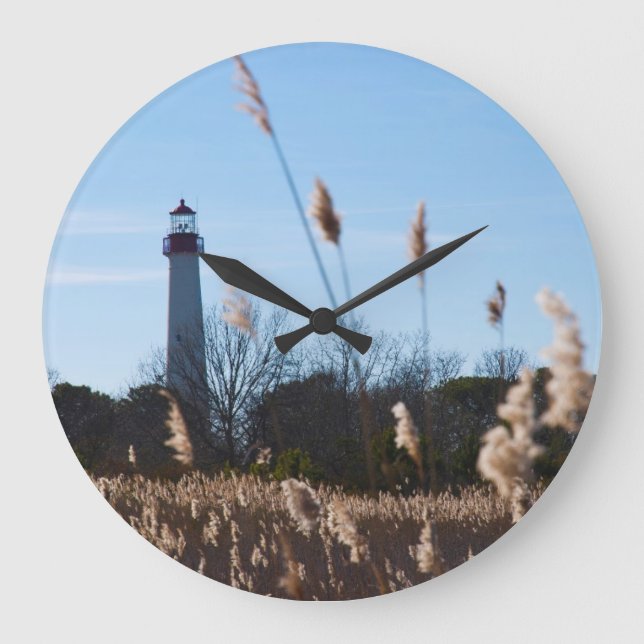 Reloj Redondo Grande Cape May lighthouse (Anverso)