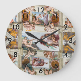 Reloj Redondo Grande Capilla Sixtina Michelangelo - Vaticano, Roma, Ita