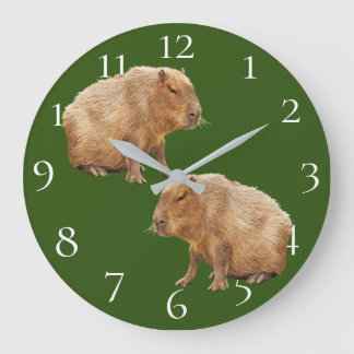 Reloj Redondo Grande Capybara