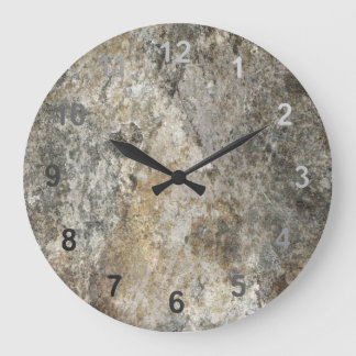 Reloj Redondo Grande Cara de la roca