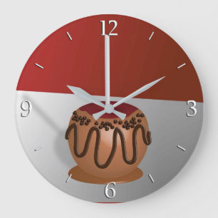 Reloj Redondo Grande Caramelo Apple