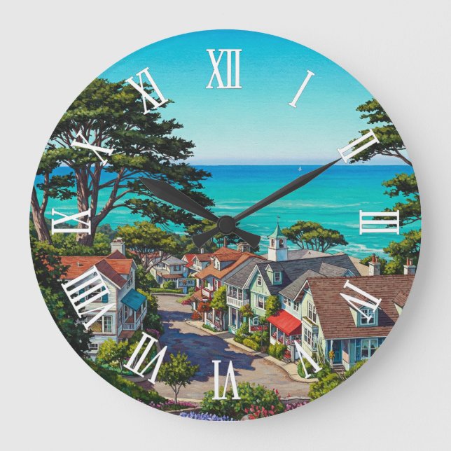Reloj Redondo Grande Carmel-by-the-sea  (Anverso)
