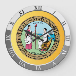 Reloj Redondo Grande Carolina del Norte