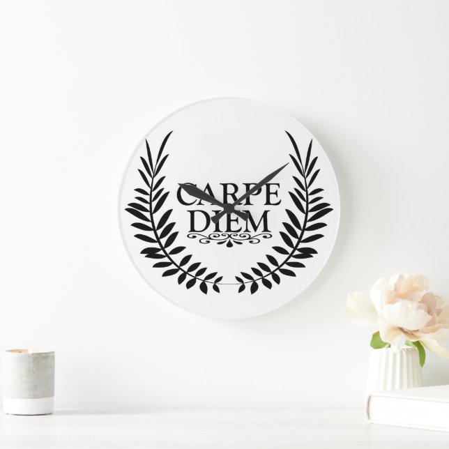 Reloj Redondo Grande Carpe diem (Hogar)