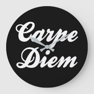 Reloj Redondo Grande Carpe Diem