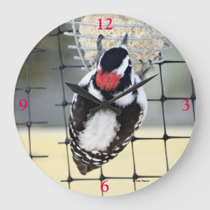 Reloj Redondo Grande Carpintero Cabecipardo B53