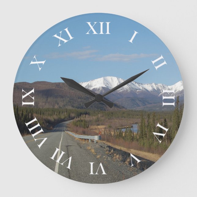 Reloj Redondo Grande Carretera de Wanduhr (Anverso)