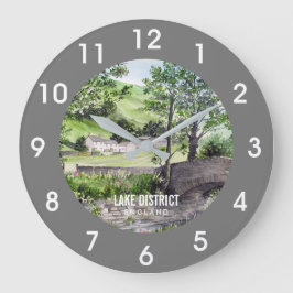 Reloj Redondo Grande Casa de campo cerca de Thirlmere, Lake District, I