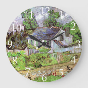 Reloj Redondo Grande Casa en Auvers, Vincent van Gogh.
