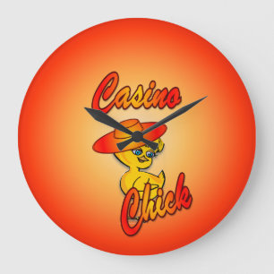 Reloj Redondo Grande Casino Chick #5