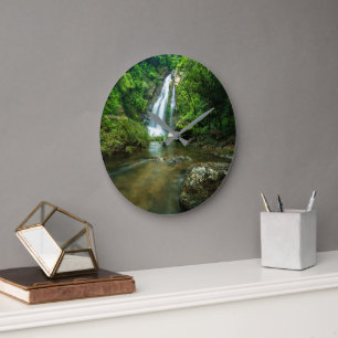 Reloj Redondo Grande Cataratas Cascada de Tamnung, Phuket Tailandia