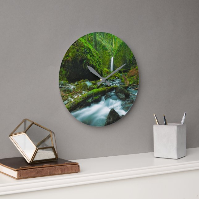 Reloj Redondo Grande Cataratas | Cataratas Grotto, Oregón (Oficina)