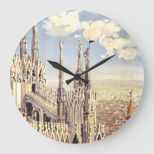Reloj Redondo Grande Catedral de Milán Natividad de Santa María