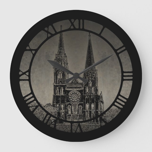 Reloj Redondo Grande Catedral de Santa María (Anverso)