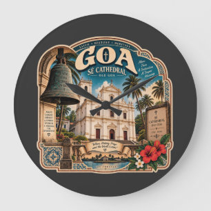 Reloj Redondo Grande Catedral de Sé Goa – Patrimonio de Viejo Goa