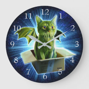 Reloj Redondo Grande Cathulhu