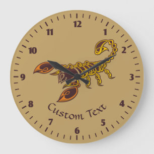 Reloj Redondo Grande Celtic Knot Scorpion