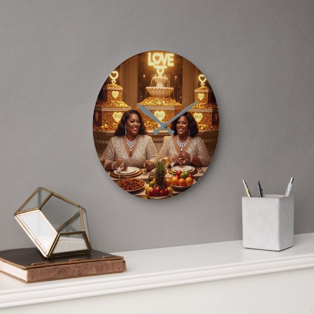 Reloj Redondo Grande Cena J (Oficina)