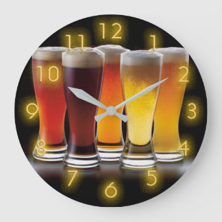 Reloj Redondo Grande Cerveza
