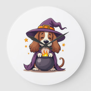 Reloj Redondo Grande Cerveza Witch Basset