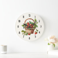 Cesta cutánea llena de fresas