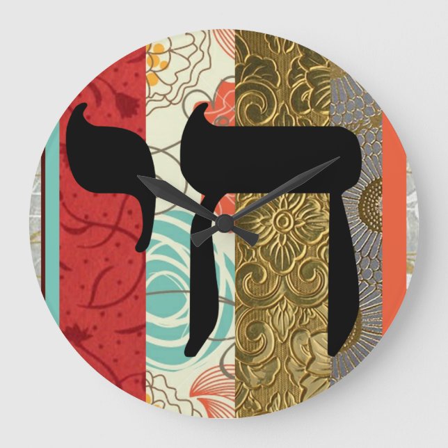 Reloj Redondo Grande Chai (Anverso)