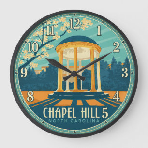 Reloj Redondo Grande Chapel Hill North Carolina Old Well Historic Camp