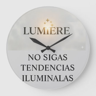 RELOJ REDONDO GRANDE CHAQUETA VAQUERA 