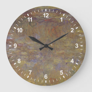 Reloj Redondo Grande Charca del Agua-Lirio de Claude Monet el  