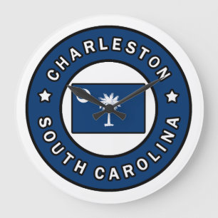 Reloj Redondo Grande Charleston Carolina del Sur