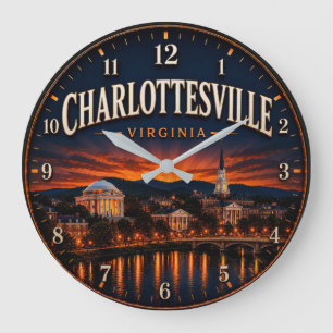 Reloj Redondo Grande Charlottesville Virginia