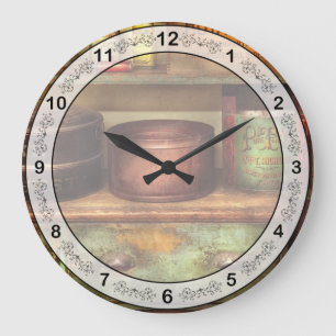 Reloj Redondo Grande Chef - Cocina - Comida - El cofre de la torta
