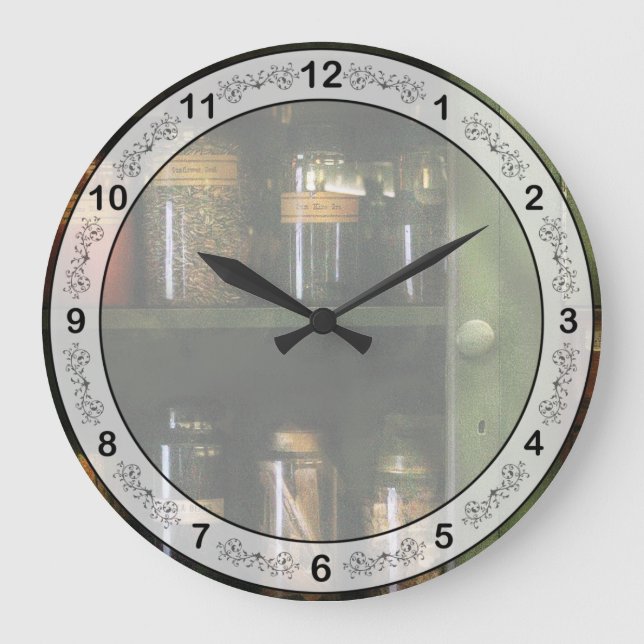 Reloj Redondo Grande Chef - Comida - Ingredientes II (Anverso)