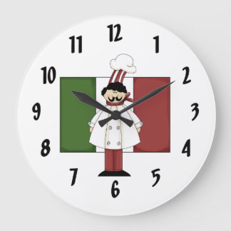 Reloj Redondo Grande Chef italiano nº 1