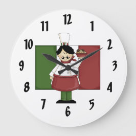 Reloj Redondo Grande Chef italiano n° 3