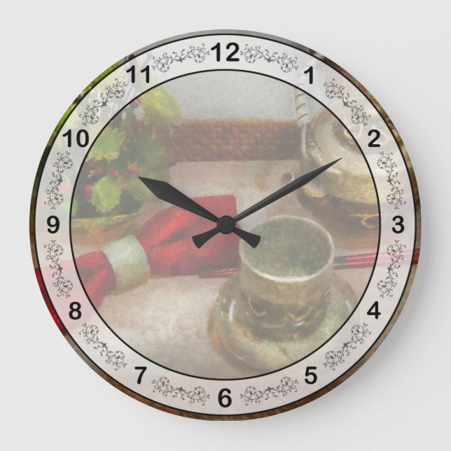 Reloj Redondo Grande Chef - Té - Ceremonia formal de té (Anverso)