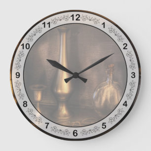 Reloj Redondo Grande Chef - Té - Tetera