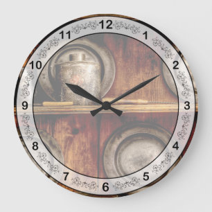 Reloj Redondo Grande Chef - Utensilios - En el portapapeles