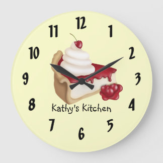 Reloj Redondo Grande Cherry Cheesecake